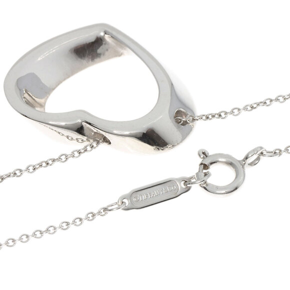 Tiffany Handbags - Tiffany Co Heart Necklace Silver